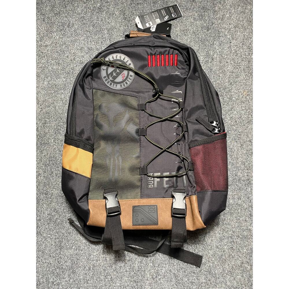 Star Wars Mandalorian Boba Fett Backpack Bounty Hunter Bag Bioworld New